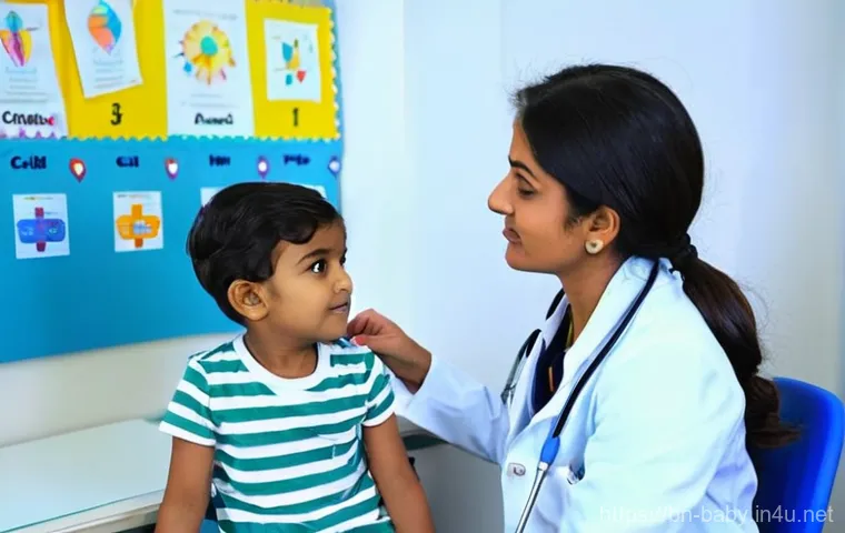 아기 체온 낮추는 법 - **Prompt: Gentle Sponge Bath for a Baby**
    A brightly lit, realistic indoor scene in a modern bat...