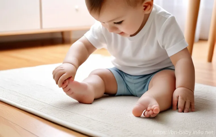 아기 신발 사이즈 측정법 - Prompt 1: Measuring a Child's Foot for New Shoes**