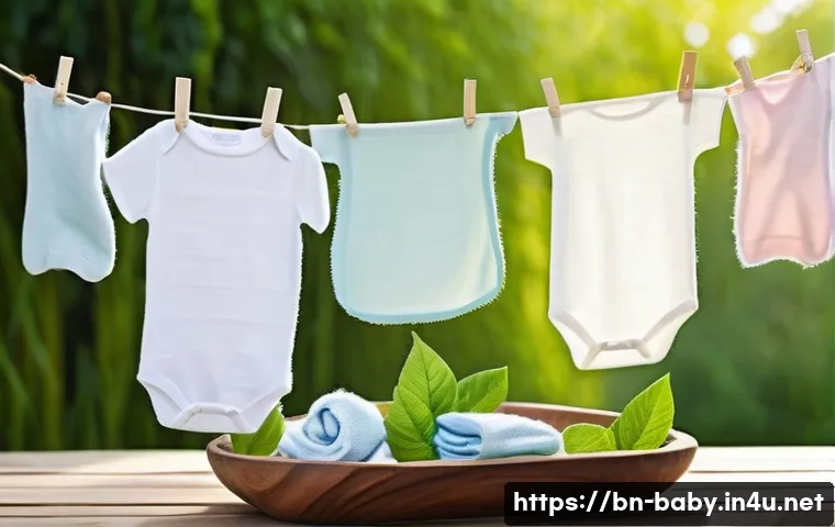 아기와 친환경 세탁법 관련 이미지 1