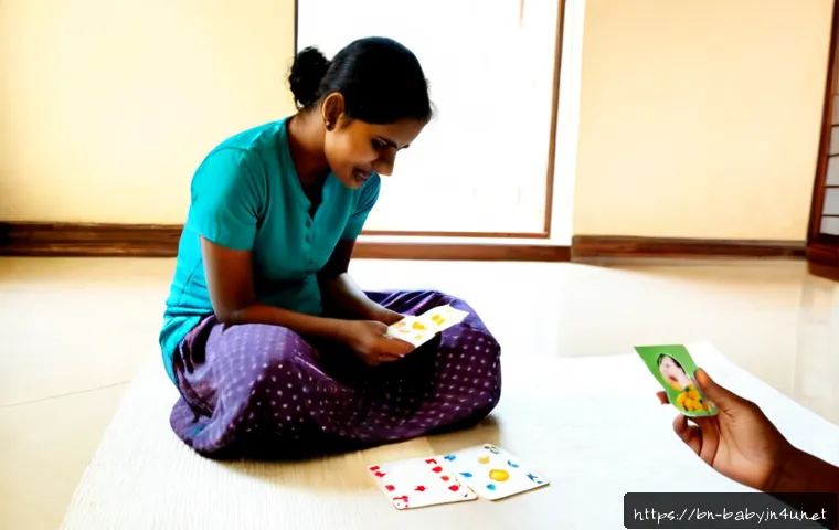 아기와 감정 조절 놀이 - Photorealistic Bengali mother and diapered baby sitting on a soft floor mat in a bright, tidy home, ...